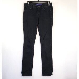 Miley Cyrus Max Azria Black Wash Skinny Jeans Juniors 9 Stretch Denim Retro Punk